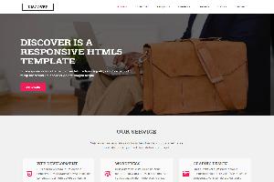 Discover Html5 Responsive Website Template